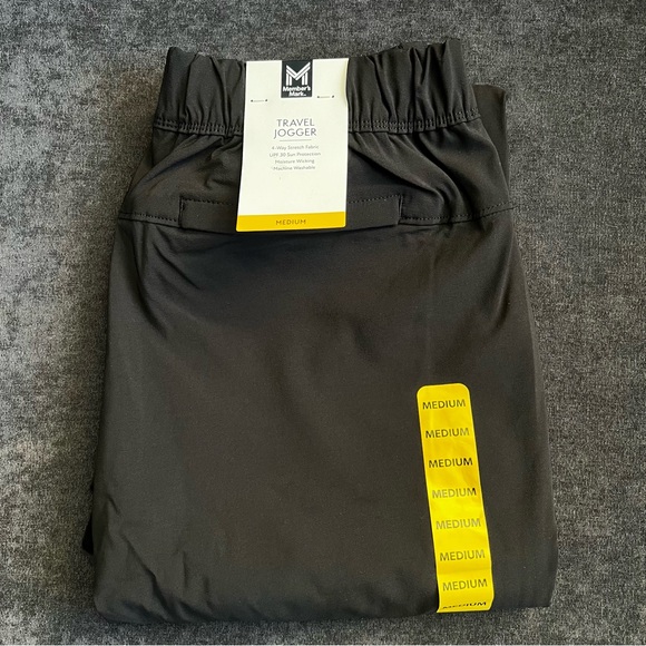NWT Member's Mark Men's Travel Jogger Size Medium - Picture 9 of 10